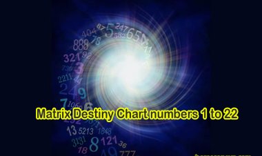 Matrix Destiny Chart numbers 1 to 22 Meaning